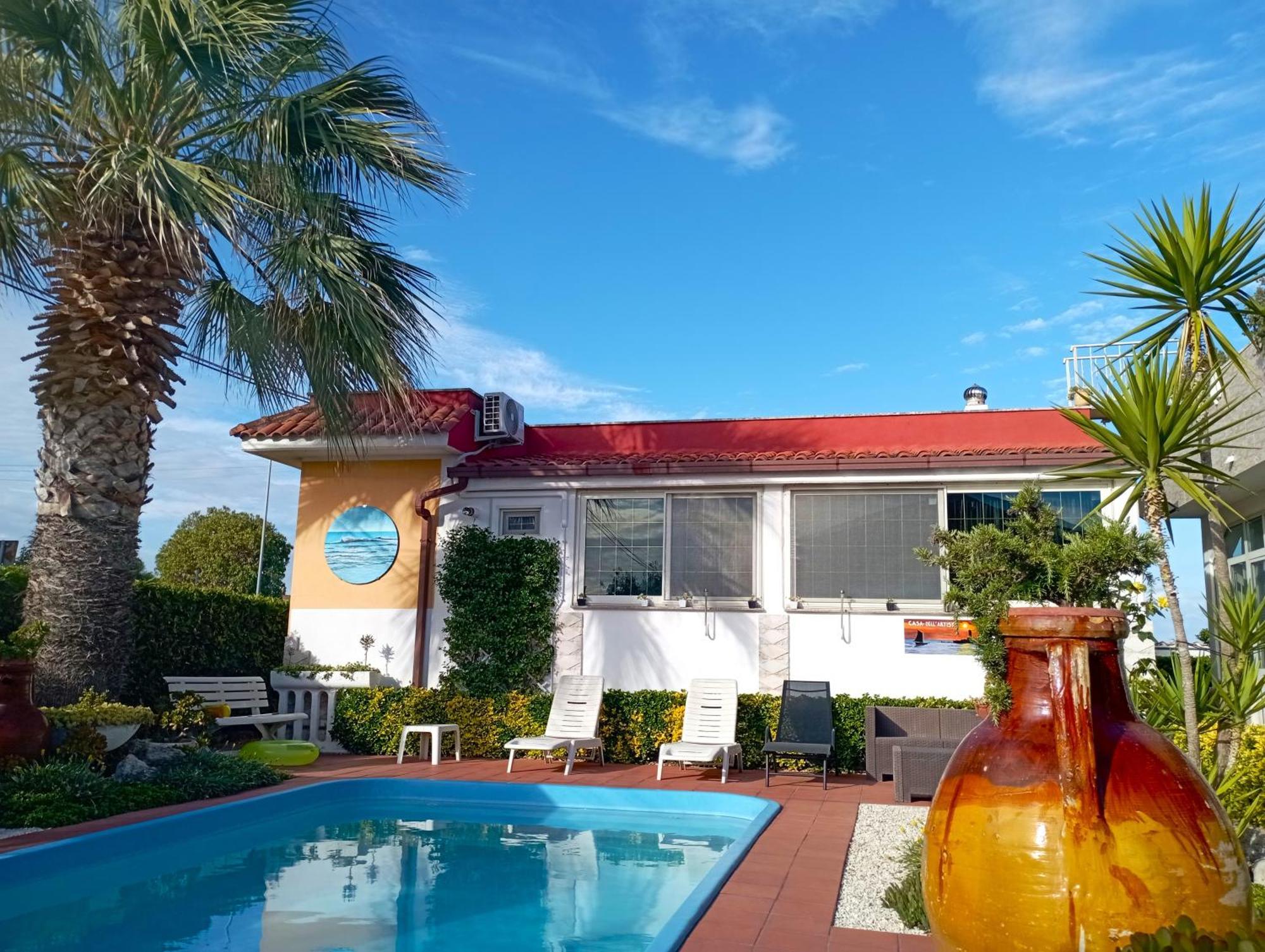 A Casa Dell'Artista - Breakfast , Prosecco And Swimming Pool Included ! Villa Fiumicino Exterior photo